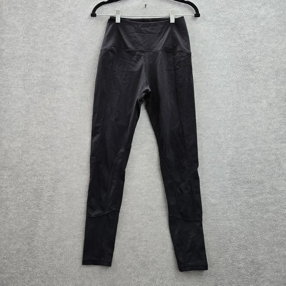 Buffbunny Women‎ Activewear Pants S Black Lycra Nylon Yoga Legging 28